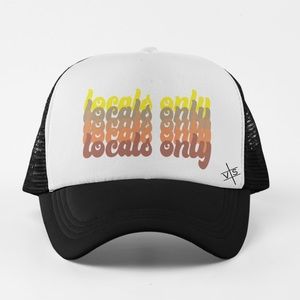Locals Only Vibe Stitch Trucker, brand new